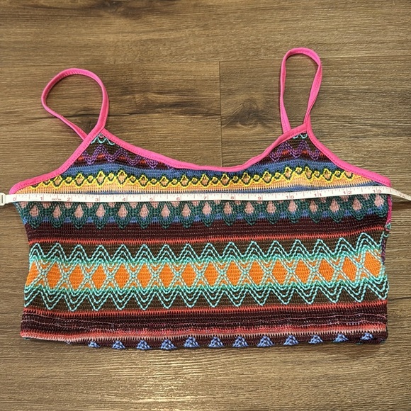 NWT Verdusa Women's 2 Piece Striped Crop Cami Top a & Mini Bodycon Skirt Set. - Picture 7 of 8